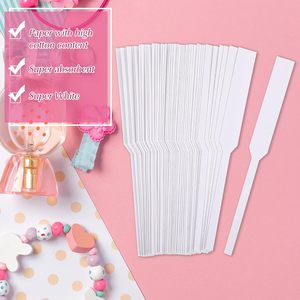 Tiras de Prueba de Perfume Desechables, Papel Absorbente Blanco para Aceites Esenciales, para Pruebas de Aromaterapia, Probador de Fragancias - Product Image 4