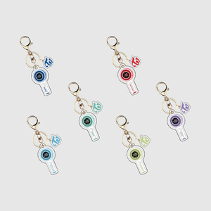 Spot Idol UV Printed Acrylic Support Lamp <b>Key</b> Chain Pendant with Anime Design Wholesale <b>Key</b> <b>Ring</b> Accessories - Product Image 2