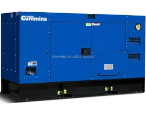 เครื่องกำเนิดไฟฟ้าดีเซลแบบเงียบ60kw 75kva 60 KW เครื่องกำเนิดไฟฟ้าฉุกเฉินโดย Cummins เครื่องยนต์ Perkins Weifang