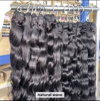 Paquete de cabello humano sin procesar 100%, paquete rizado de trama doble de un solo donante, rizado indio ondulado birmano vietnamita