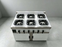 Cuisinière à gaz commerciale en acier inoxydable pour wok, idéale pour la cuisine chinoise en restaurant – Nouvelle arrivée