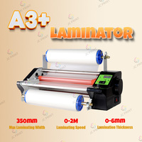 Machine à Laminer Automatique A3 A3+ UV DTF pour Étiquettes en Cristal, Film AB, Laminoir à Film AB UV DTF