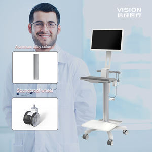 Chariot de scanner dentaire de chariot médical portatif avec le chariot d'<span class=keywords><strong>ultrason</strong></span> de plateau de support pour des salons de beauté dentaires d'hôpitaux - Product Image 3