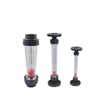 Rotamètre acrylique de débitmètre de bonne qualité pour liquide GPM LPH et connexion de filetage d'air Nm3/h