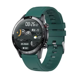 Moda tam dokunmatik ekranlı akıllı saat hombre smartwatch özel toptan çelik akıllı izle uomo başına