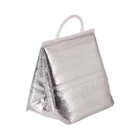 Sacs postaux d'expédition isolés en papier d'aluminium réutilisables de taille personnalisable Sac fourre-tout isotherme de camping pour aliments surgelés