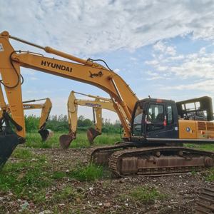 Excavatrice d'occasion importée de Corée, peinture d'origine, Hyundai R375LC, excavatrice lourde 220LC 305LC, haute qualité, vente à prix réduit - Product Image 2