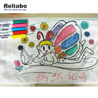 Reliabo en gros multicolore permanent textile tissu marqueur de peinture