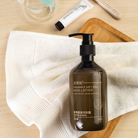 Flacon de 300 ml pour shampoing, gel douche, après-shampoing, lotion corporelle, savon liquide – Produits d'accueil jetables Ranbay pour tous les hôtels