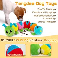 Mainan Puzzle Anjing Berbunyi yang Dapat Dilepas, Interaktif untuk Melatih IQ, Mengatasi Stres dan Kebosanan