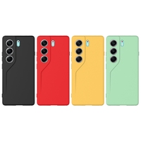 Coque de Protection Arrière Antichoc en Silicone Liquide TPU Souple pour Téléphone Mobile Tecno Camon 40 Pro 5G Note 50 Pro