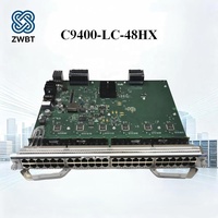 Tarjeta de Línea UPOE+ Cisco Catalyst Serie 9400 Original de 48 Puertos 10G MGig (RJ-45) C9400-LC-48HX= Módulo de Switch Cisco