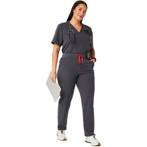 Uniformes médicos unisex de alta calidad, uniformes de médico de enfermera OEM con chaqueta estampada y accesorios para uso en salón de belleza de Hospital - Product Image 5