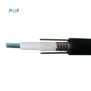 <span class=keywords><strong>Ruban</strong></span> Central de Fiber optique GYDXTW, 10/12/24/48 cœurs, câble en acier, Mode unique G652D - Product Image 1