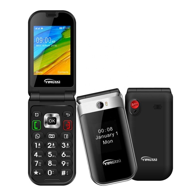 Unbranded Android Phones Chipset MTK6731 Double Screen Whatsapp Flip Phone for At&t