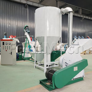 2-4 T/H Extrusora de maíz Alfalfa Farm Feed Pellet Línea de producción - Product Image 3