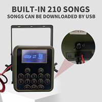 Vente en gros d'usine, bonne qualité, 80W, 210 chansons, appelant électronique pour canards, sons d'oiseaux, MP3, voix de chasse avec minuterie