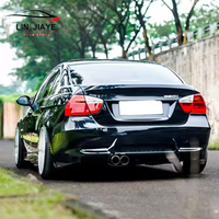 Suku Cadang Mobil, kit bodi Bumper BMW 3 seri E90 M3 PP rok samping pipa knalpot dan kap Fender untuk 2009-2012