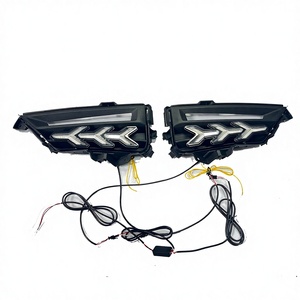 <span class=keywords><strong>LED</strong></span>デイタイムランニング<span class=keywords><strong>FOG</strong></span>ライト駆動ターンシグナル12VフォグランプカバーホンダCRV CR-V 2020 2021 2022 - Product Image 1