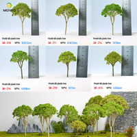 Venta al por Mayor de Todo Tipo de Modelos a Escala de Árboles, Miniaturas de Palmeras para Construcción
