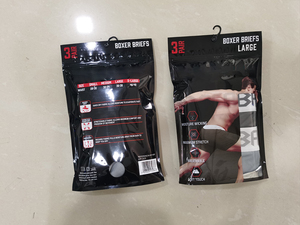 Custom Logo <strong>Men's</strong> <strong>Knickers</strong> Boxers Breathable 230G Thick <strong>Silk</strong> Milk Fabric Mid-rise Print Pattern Comfortable Underwear - Product Image 3