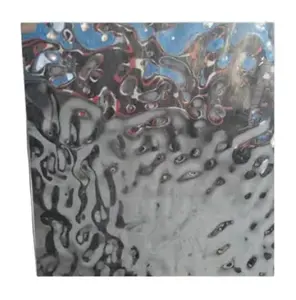 Decoratieve Staalplaat Water Rimpel Staalplaat Gekleurde Staalplaat