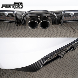 Alerón trasero de fibra de carbono seca de alta calidad, adecuado para <span class=keywords><strong>Boxster</strong></span> Cayman 718 981, modificado al estilo GT4, se adapta perfectamente. - Product Image 5