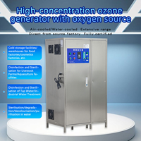 Générateur d'ozone PSA avec concentrateur d'oxygène, générateur d'ozone IGBT à haute concentration 100G pour l'aquaculture et les systèmes RAS