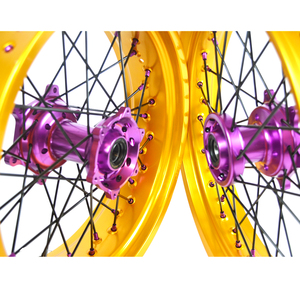 Rice 1 et actory arroz 17 pulgadas LOD Urim urple UB Eub acac250 350 450 lumluminum dirt bike tacones Or o ototototot - Product Image 5
