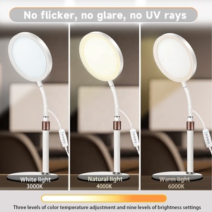 10,000 Lux uv-miễn phí LED sáng trắng liệu pháp ánh sáng đèn có thể tháo rời đứng chăm sóc sức khỏe cho tâm trạng thúc đẩy & giấc ngủ cải thiện - Product Image 2