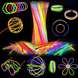 Đầy màu sắc sáng GLOW STICK côn trùng Vòng cổ phát sáng trong tối động vật Nguồn cung cấp bên cho người lớn trẻ em - Product Image 4