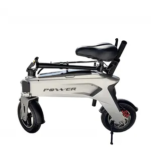 China Cheap Wholesale Price Folding 350w 36v Portable Electric Moped Scooter For Sale