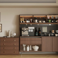 Meuble de cuisine modulaire autoportant moderne de grande capacité avec des caractéristiques écologiques et ignifuges pour les chambres d'appartement