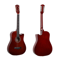 China String Instrument Manufacture Acoustic Guitars Cheap 6 String 38 Inch Student Guitar Acoustic Guitar for Beginner