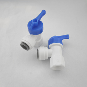 Válvula de bola para tanque de presión de purificador de agua, rosca interna de 2 puntos, conexión rápida de 3 puntos para uso doméstico, comercial y en la cocina. - Product Image 3