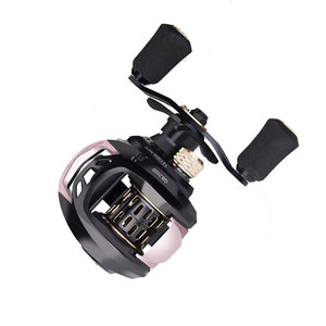 WEIHE Reel Pancing 6 + 1BB, Kecepatan Tinggi 6.5:1 Rasio Gigi Umpan Casting Kekuatan Pengereman dengan Tangan Kiri Kanan Opsional - Product Image 6