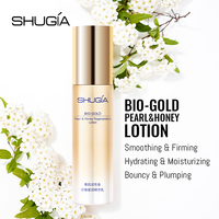 Émulsion nourrissante Or & Perle, Soin de la peau premium à l'or, Protection antioxydante, Le miel nourrit la peau, Disponible en OEM