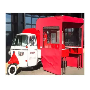 2024 meistverkaufter Street Mobile Fast-Food-Truck Imbissanhänger Kaffee Van Bierbar elektrischer Dreirad-Lebensmittel-Truck für Europa