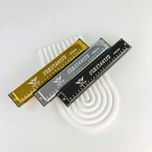 <span class=keywords><strong>Harmonica</strong></span> <span class=keywords><strong>chromatique</strong></span> en métal diatonique 24 trous, jouet sonore de dessin animé pour la maternelle, excellent outil de prononciation pour enfants, <span class=keywords><strong>prix</strong></span> de gros/OEM/<span class=keywords><strong>prix</strong></span> <span class=keywords><strong>d</strong></span>'usine - Product Image 3