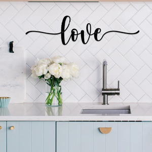 Tenture <span class=keywords><strong>murale</strong></span> en métal noir pour la Saint Valentin Décoration de bureau Objets décoratifs - Product Image 5
