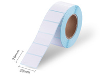 Autocollants thermiques adhésifs personnalisés, rouleaux d'autocollants, étiquettes vierges pour écriture, étiquettes de codes-barres, étiquettes d'expédition