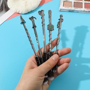 <span class=keywords><strong>2022</strong></span> nuevo 5 uds Harry pinceles de maquillaje varita mágica pinceles de maquillaje regalo Salazar Slytherin sombra de ojos juego de pinceles de maquillaje - Product Image 5