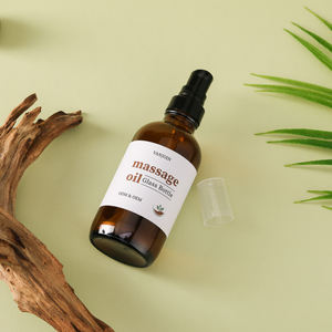 Emballage de crème cosmétique pour soins de la peau personnalisés écologiques, flacons pompe en verre ambré pour toner visage et sérum, 120 ml - Product Image 5