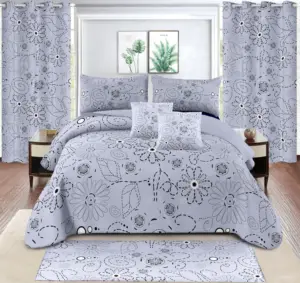 Microfiber Customized Bedding set with matching curtains Sheets for beds bedding set bedsheets sets
