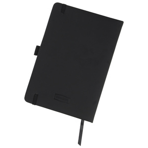 Carnet de notes élégant Vienna avec pochette pour <span class=keywords><strong>téléphone</strong></span>, 8,5 x 5,5 pouces, rangement pour smartphone, personnalisable avec logo, pour notes de <span class=keywords><strong>réunion</strong></span> - Product Image 3