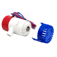 Pompe de cale marine MAMBAFLO pour bateau/yacht, alimentée par batterie 12/24V, basse pression, OEM, débit d'eau 1100 GPH, 4m