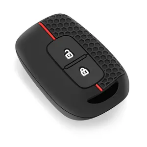 Pour <span class=keywords><strong>Dacia</strong></span> Duster Spring Logan Sandero Stepway Lodgy pour Renault Scenic Master Dokker Duster Housse de <span class=keywords><strong>clé</strong></span> de voiture en silicone <span class=keywords><strong>Porte</strong></span>-clés - Product Image 5