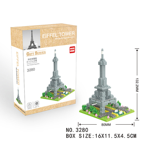 Wisehawk Educational Mini Brick Architecture <strong>Model</strong> Plastic <strong>Building</strong> Block Set Construction Toy for 5 to 7 Years Age Range - Product Image 2