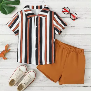 Children'S Clothing New Summer Products Kids Fashion Clothes Cotton Short Set Baby Casual Short Sleeve Two-Piece Sets