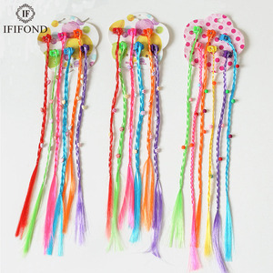 IFOND Kit di Extension per <span class=keywords><strong>capelli</strong></span> per bambini Mini artiglio con perline colorate Dreadlocks treccia <span class=keywords><strong>capelli</strong></span> per bambini - Product Image 1
